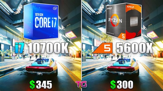 I7 10700K vs Ryzen 5 5600X - Which CPU is better for gaming?