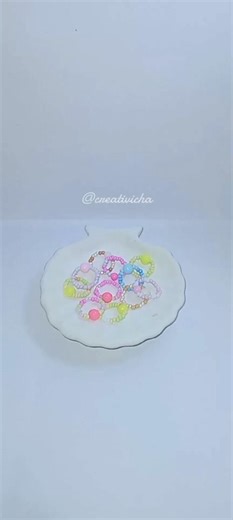 DIY Beaded Ring. #beadedjewelry #handmade #tutorial #bead #beads #craft #crafting #diy #creativicha