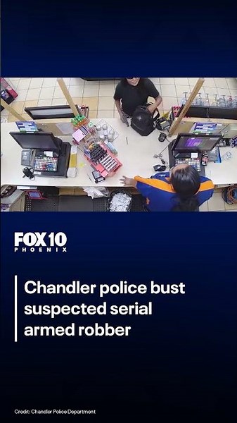 Chandler cops ambush suspected serial armed robber | FOX 10 Phoenix