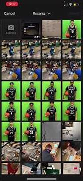Uploading videos or images w/ WeVideo app.