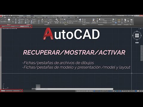 AutoCAD: Retrieve / Show / Activate drawing file tabs and model and layout tabs