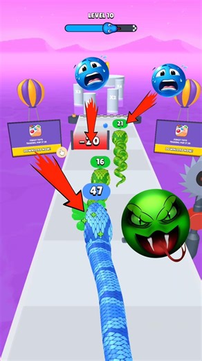 ke stack Android Cool Game 01 🍰 snake 🐍🐍##gaming #ajjubhaiinmymatch #freefire #viral #gameinformer