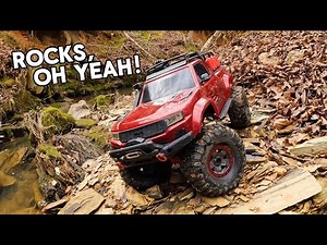 RC TRX4 Sport High Trail Goes On a ROCKY Adventure!