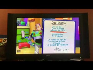 Toy Story 3 (Canadian) 2010 DVD Menu WalkThrough