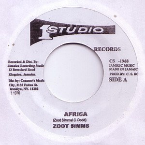 Zoot Simms / Soul Agent - Africa / Popcorn Reggae