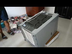 Whirlpool 6th Sense Washing Machine Unboxing and Rat Mesh Installation