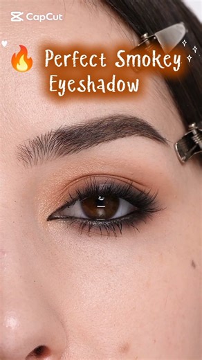 🔥 Perfect Smokey Eyeshadow Tutorial | Easy & Glam Look #shorts #fypシ #fypシ゚viral #eyeshadowtutorial