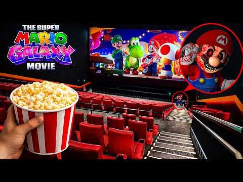 DO NOT WATCH THE SUPER MARIO GALAXY MOVIE IN THEATERS AT 3AM! | CURSED MARIO CAME AFTER ME