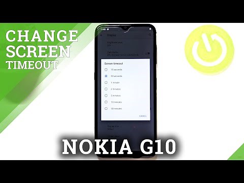 How to Change Screen Timeout in NOKIA G10 – Adjust Display Settings