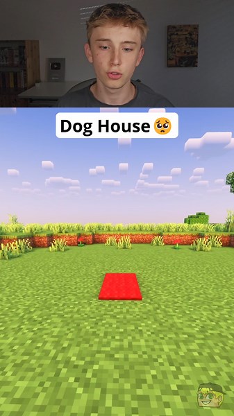 Minecraft Simple Dog House 🥺 | Cozy Pet Shelter Build Tutorial