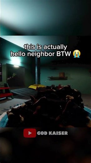 This Is Actually Hello Neighbor BTW... #fnaf #scary #gaming