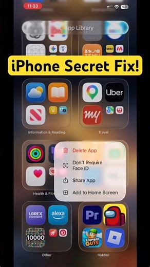 Can’t Delete an App on iPhone? Try This! #ios26 #iostips #shorts #iphonetricks
