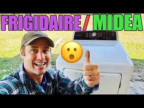 Why This Frigidaire Dryer Made By Midea Isn’t Starting | Quick Door Switch Fix | FFRE4120SW2