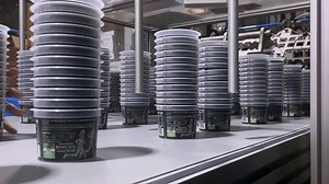 Plastic Container Factory for the Food Industry. Capua, Italy, December 11th 2024