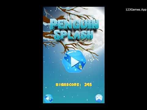 Penguin Splash Gameplay & Walkthrough | Free at 123Games.App