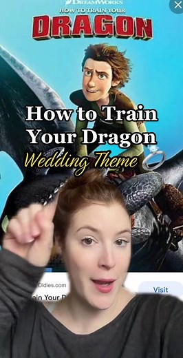 How to train your dragon WEDDING THEME 🙌🏻 #howtotrainyourdragon #weddingideas #weddingaesthetic #weddingplanning