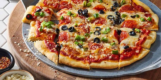 No-Yeast Pizza Crust