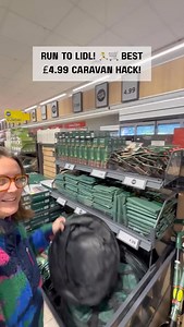 LIDL MIDDLE AISLE GOLD! 🛒🏆 If you are a caravan owner, you need to get to Lidl immediately! 💨 We just found these pop-up “garden waste bags” for only £4.99, and they are the perfect size for storing your Aquaroll. No more dragging a muddy, wet water barrel into the boot of the car or the caravan. They zip up, keep the mud contained, and fold flat when you aren’t using them. 🙌 Plus, this time they come with a mini one included for free! We use the big one for the Aquaroll, but we need ideas f