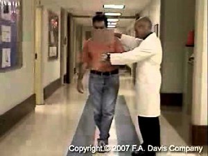 Tandem Stance (Sharpened Romberg)