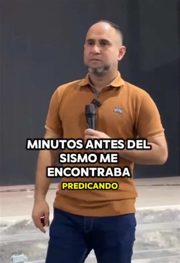 El #sismo nos sorprendió en plena predicación 😱🇻🇪 #Venezuela #Terremoto