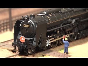 N gauge model railroad KATO C62 Joban type