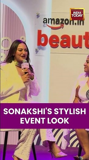 Sonakshi Sinha Spotted At NESCO For An Event, Actress Stuns In Chic Look #shorts