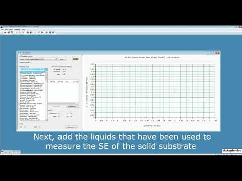 OCA 15 Tutorial - Part III Surface Energy Calculation