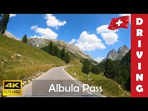 Driving in Switzerland 12: Albula Pass | Swiss Alps | 4K 60fps