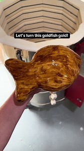 Transforming Goldfish Clay in the Kiln