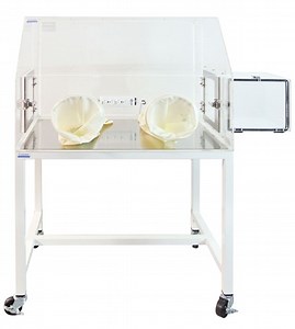 Cleatech Glove Box, Two port, Clear Acrylic