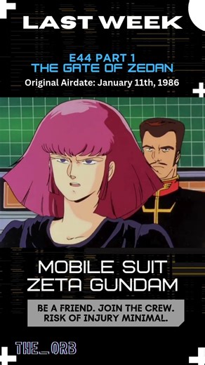 Zeta Gundam E44 Citadel #anime #nostalgia #scifi #robot #action #shorts #review #retro
