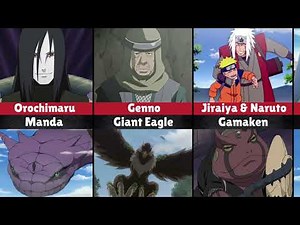 Every Summoning Animal in Naruto and Boruto