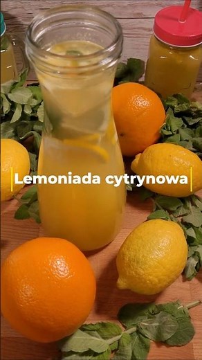 Lemoniada cytrynowa #lemoniada #lemoniadacytrynowa #cytryna #pomarańcza #mięta