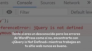 5 Formas Sencillas de Solucionar el Error jQuery is Not Defined