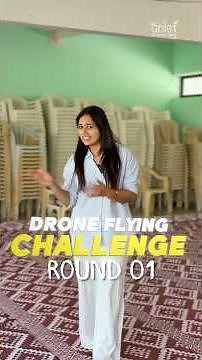 Students Program & Fly Drones!🤯| Drone Flying Challenge Round 01#shorts #drone #programming