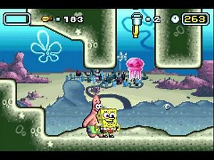 SpongeBob SquarePants Movie, The (Game Boy Advance) Walkthrough Part 1