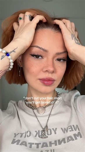 Fun Short Hair French Bob Style Series