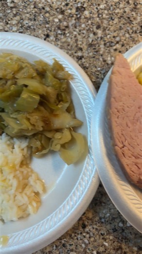 Dinner today: ham, turkey wings, cabbage greens, macaroni and cheese, potato salad, rice, and dressing. Please don’t come under my post being negative. I know everybody doesn’t eat everything and everything doesn’t look good to everybody. | Lashonda Washington