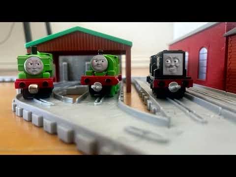 Diesel Returns to the Yards (Thomas & Friends ERTL Adventures Remake Clip; HD)