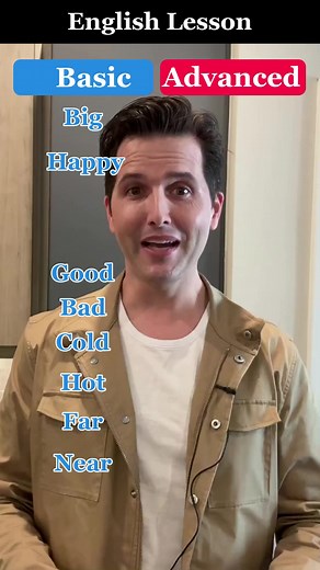 15K views · 499 reactions | Basic vs Advanced English Vocabulary #speakenglish #englishlanguage #ielts #englishlearning #englishvocabulary #английский #englishteacherjosh #englishlesson #englishteacher #learnenglish | English Teacher Josh | Facebook