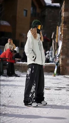 Graffiti Panels + Reflective Lines 🔥 Hyper Flux Jogger Snowboard Pants Full Review