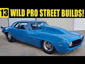 14 Insane PRO STREET Cars for Sale | Street-Legal Monsters You Can Buy NOW!