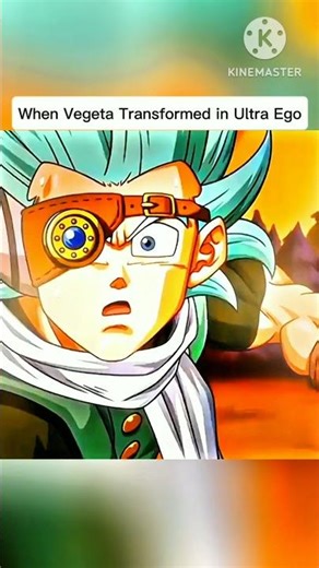 When vegeta his transforms to ultra ego 🔥 #anime #animeedit #goku #ultraego #vegeta #dragonball #w
