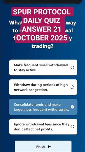 SPUR PROTOCOL DAILY QUIZ ANSWER 21 OCTOBER 2025 #shorts #spurprotocol