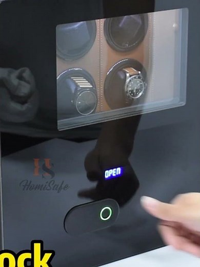🎬 Unlock the Ultimate Watch Protection: Watch Winder Safe in Action! 🔒 🕰 ️