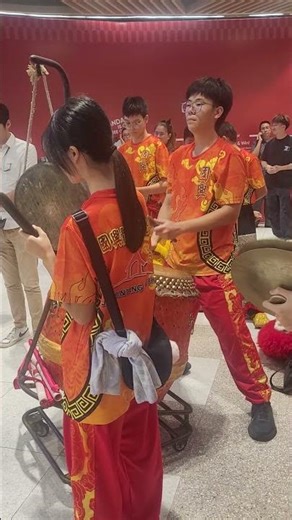 Kok Hing Lion Dance Drumming at Signature Market Opening
