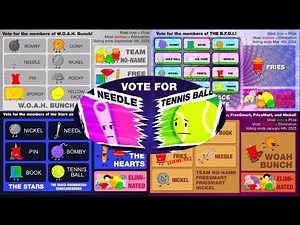 BFDIA: All Voting Screens (with clean transitions!)