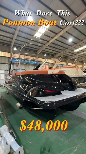 🚤 This 22ft pontoon boat is ready to ship — secure your custom order now! 💥 Wholesale dealers welcome, factory price global delivery 🌍 DM to get your quote 💬 📞 WhatsApp: 8615602810821 📧 Email: [market06@kindleplate.com] | Kinocean Boat