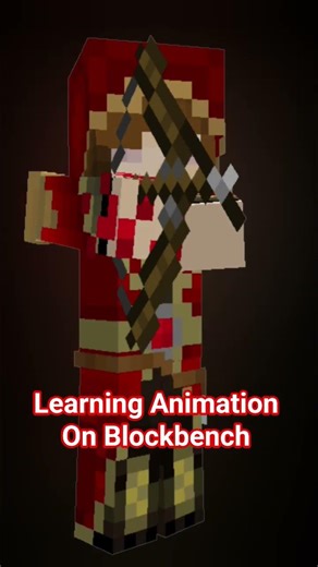 Learning Blockbench animation for future video ideas I have #minecraft #blockbench #animation