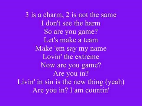 Britney Spears - 3 Lyrics